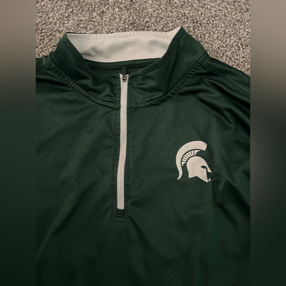 Michigan State Quarter-Zip Pullover - Picture 3 of 4